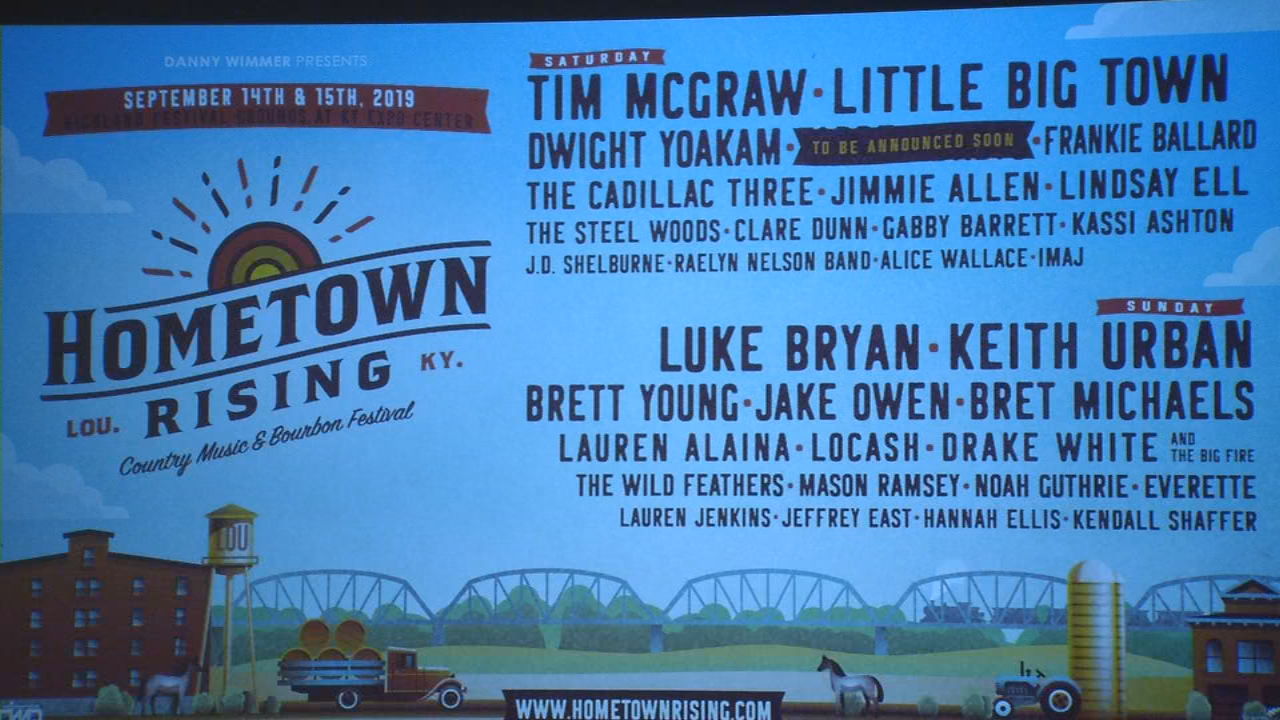 Hometown Rising Lineup